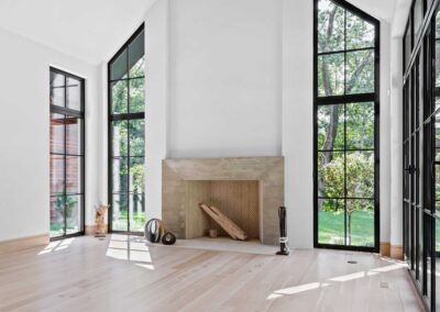 Custom window, floor to ceiling window