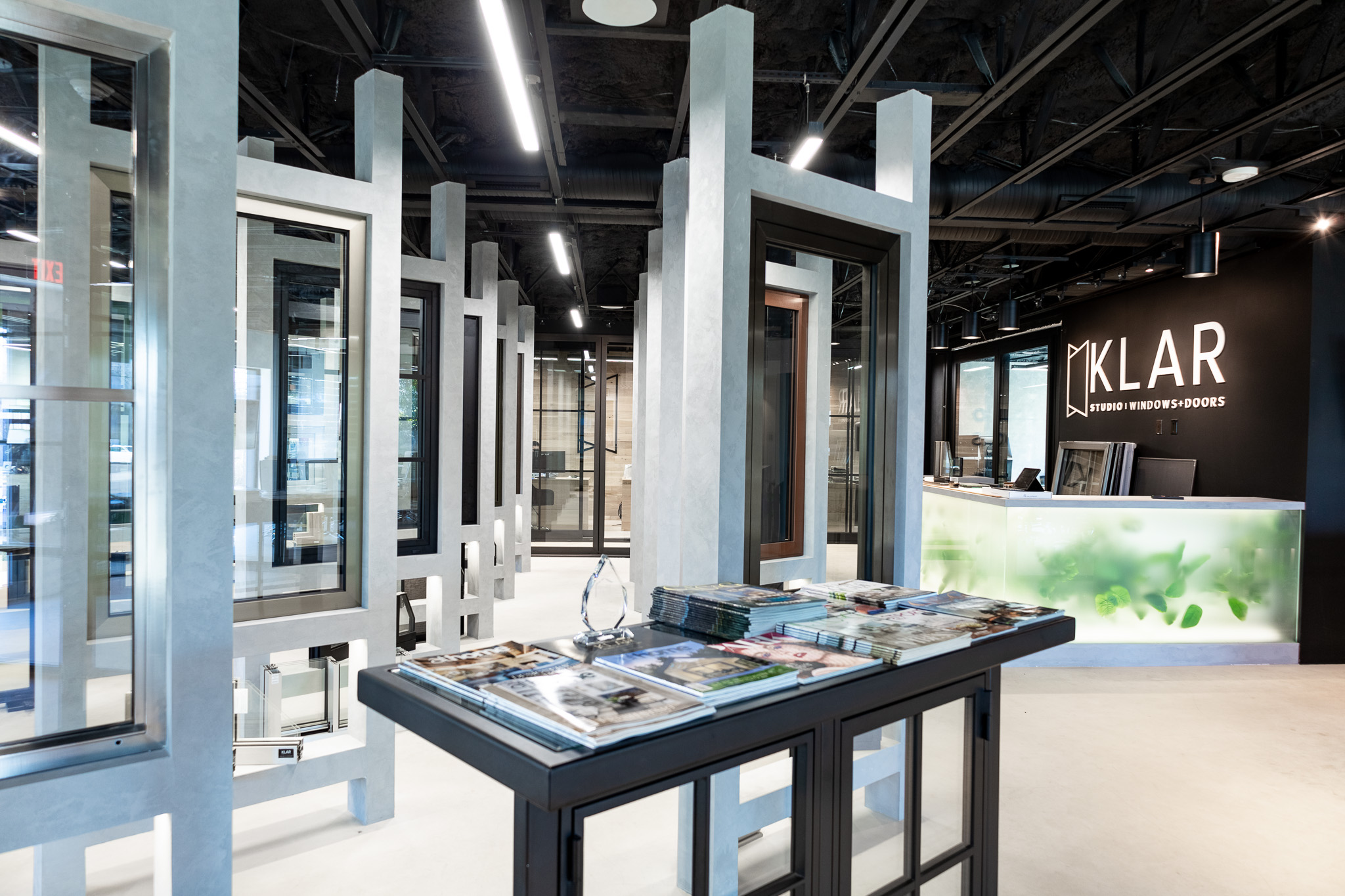 KLAR Studio Custom European Windows and Doors Showroom